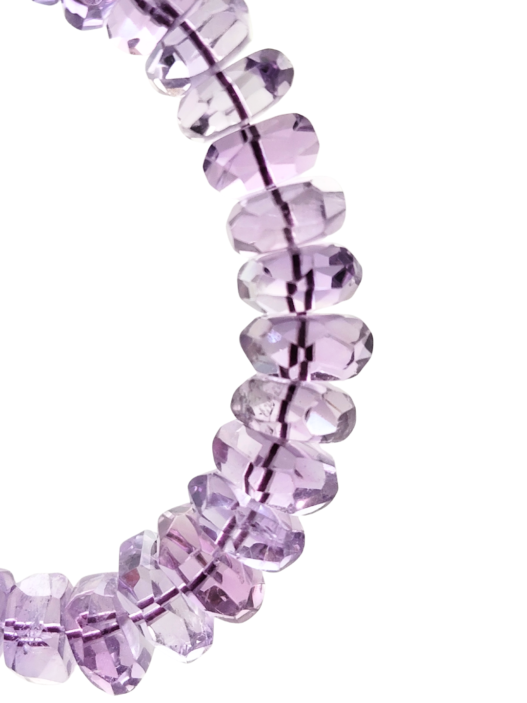 High Grade Bolvia Amethyst Wheel Shape Cuttting Braceet