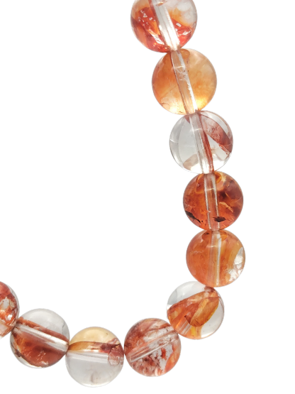 High Grade Brazil Red Hematoid Bracelet 