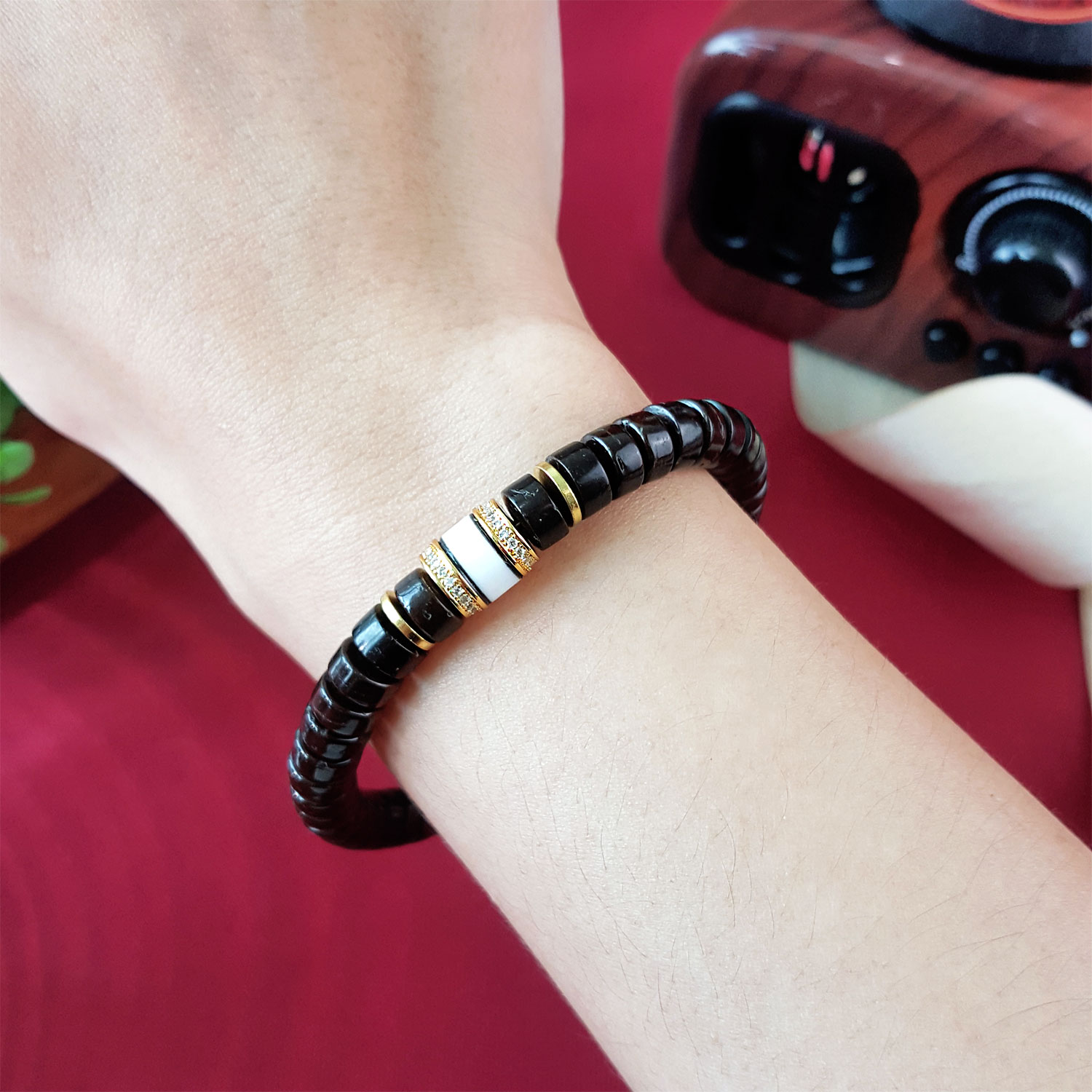 14 July - Coconut Drum Design Bracelet