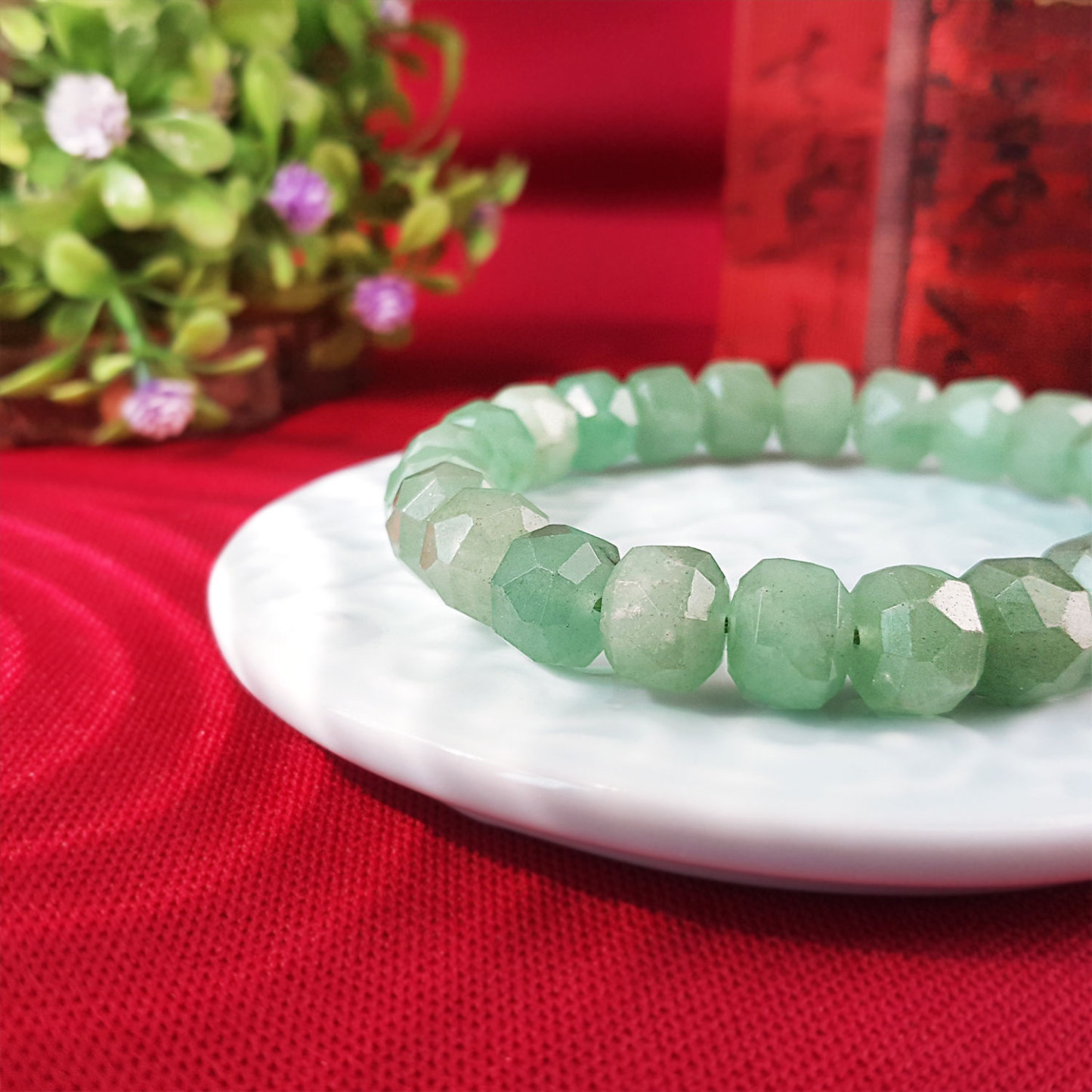 17 July - Aventurine Cutting Bracelet