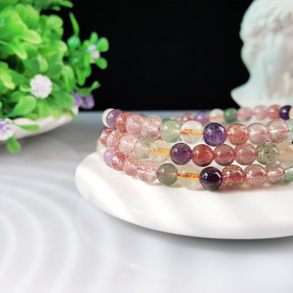 20 July - Mixed Crystal Long Bracelet