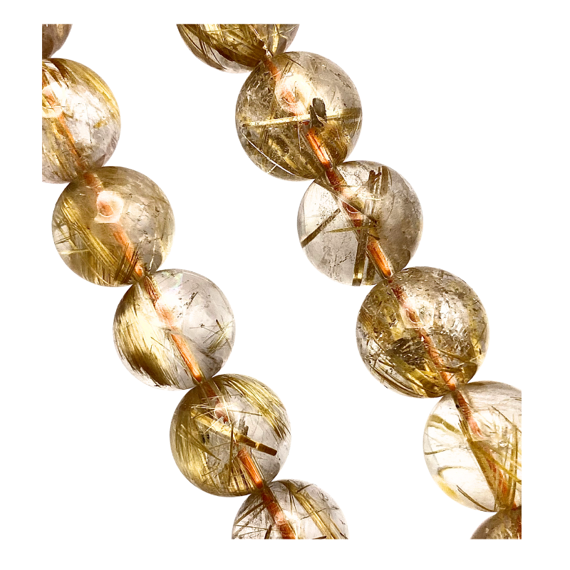 Superior Golden Rutilated Bracelet