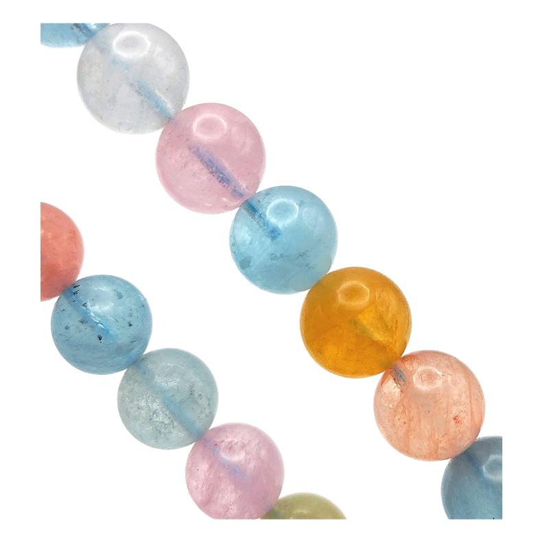 Iced Grade Morganite Bracelet