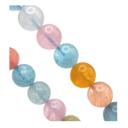 Iced Grade Morganite Bracelet