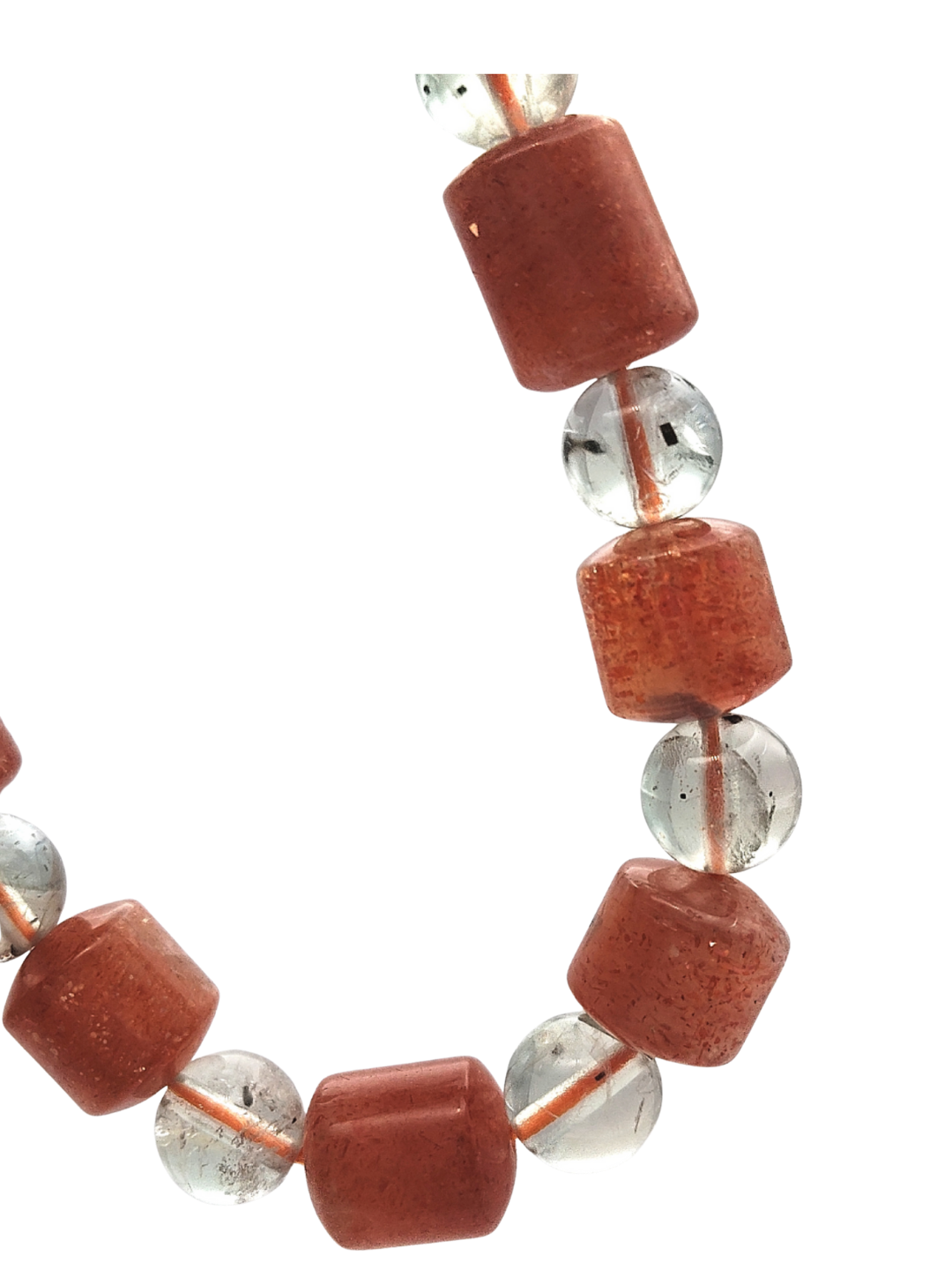 Golden Sunstone Barrel Bracelet