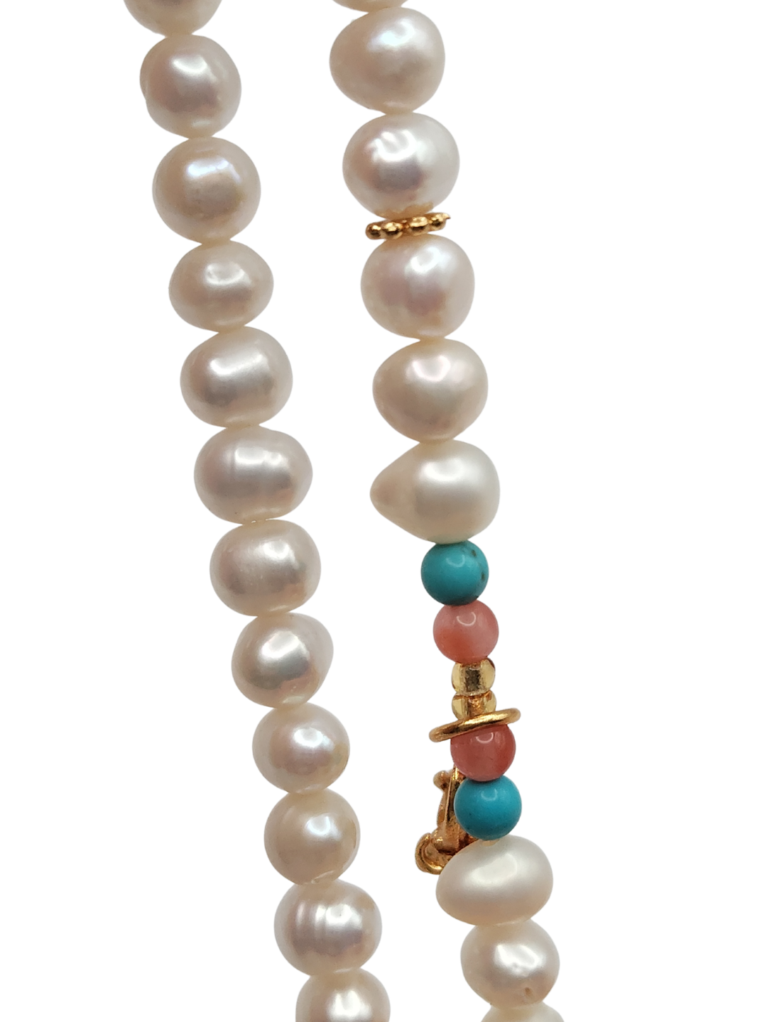 Fresh Water Cultured Pearl with Dream Cather Design Bracelet