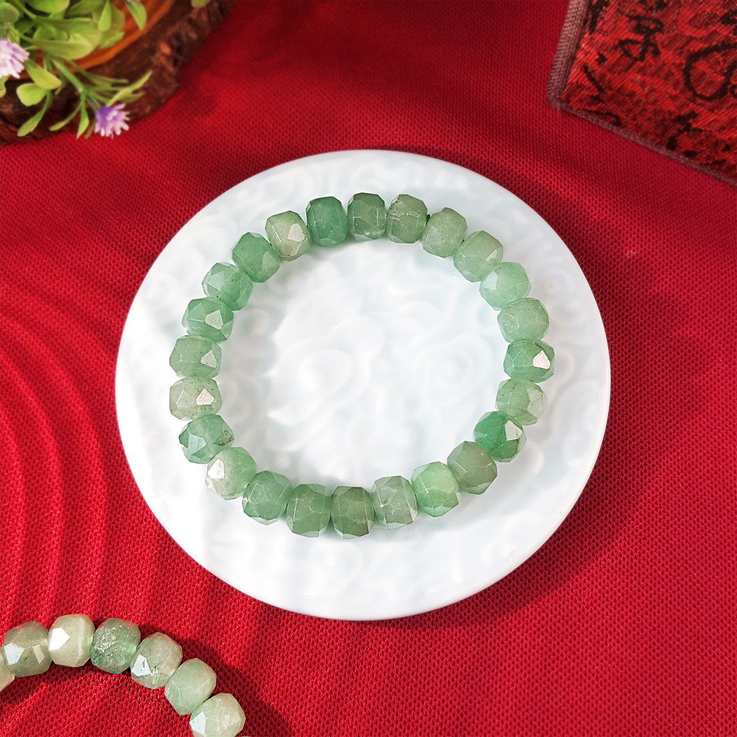 17 July - Aventurine Cutting Bracelet