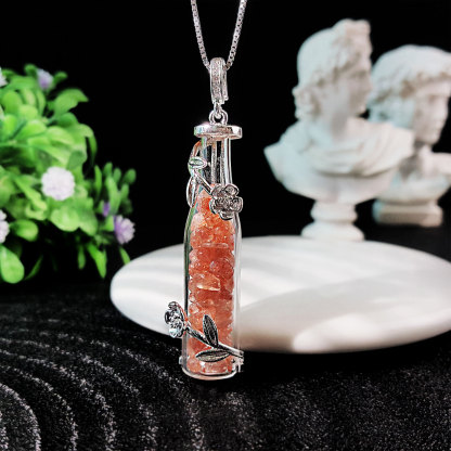 20 July - Sunstone Wishing Pendant
