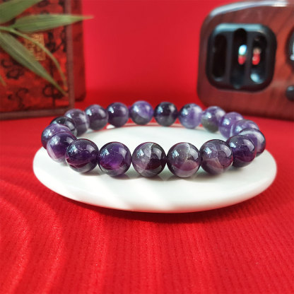 22 July - Amethyst Buddha Tooth Bracelet