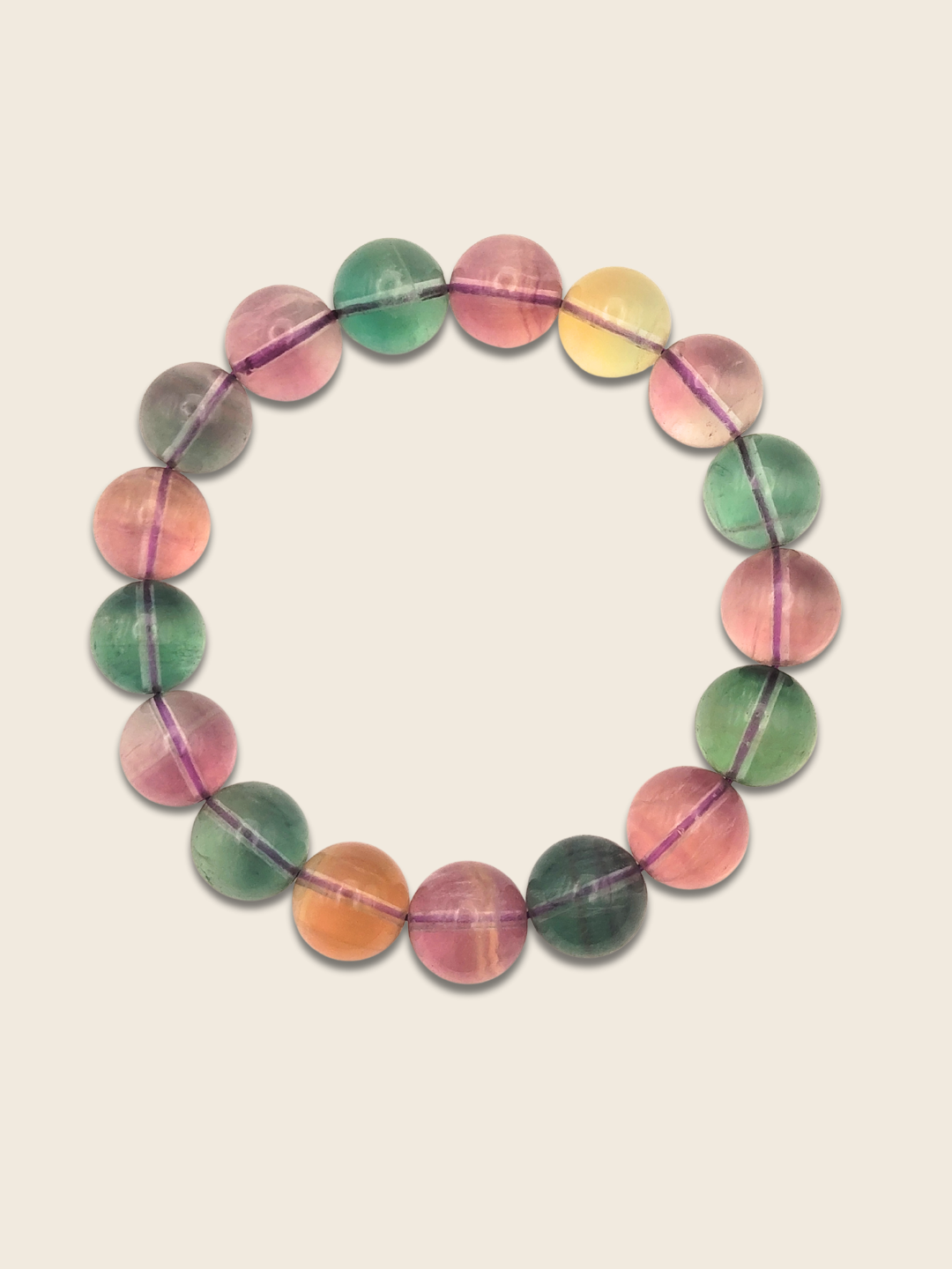 Rainbow Fluorite Bracelet