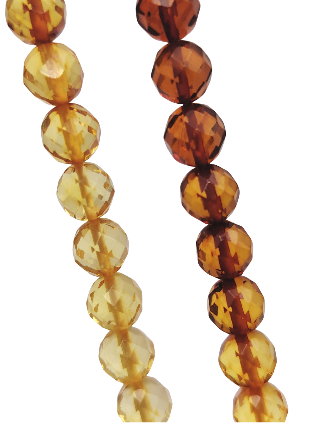 Gradient Amber Cutting Bracelet