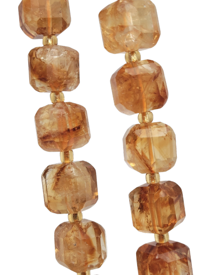 CItrine Cube Bracelet