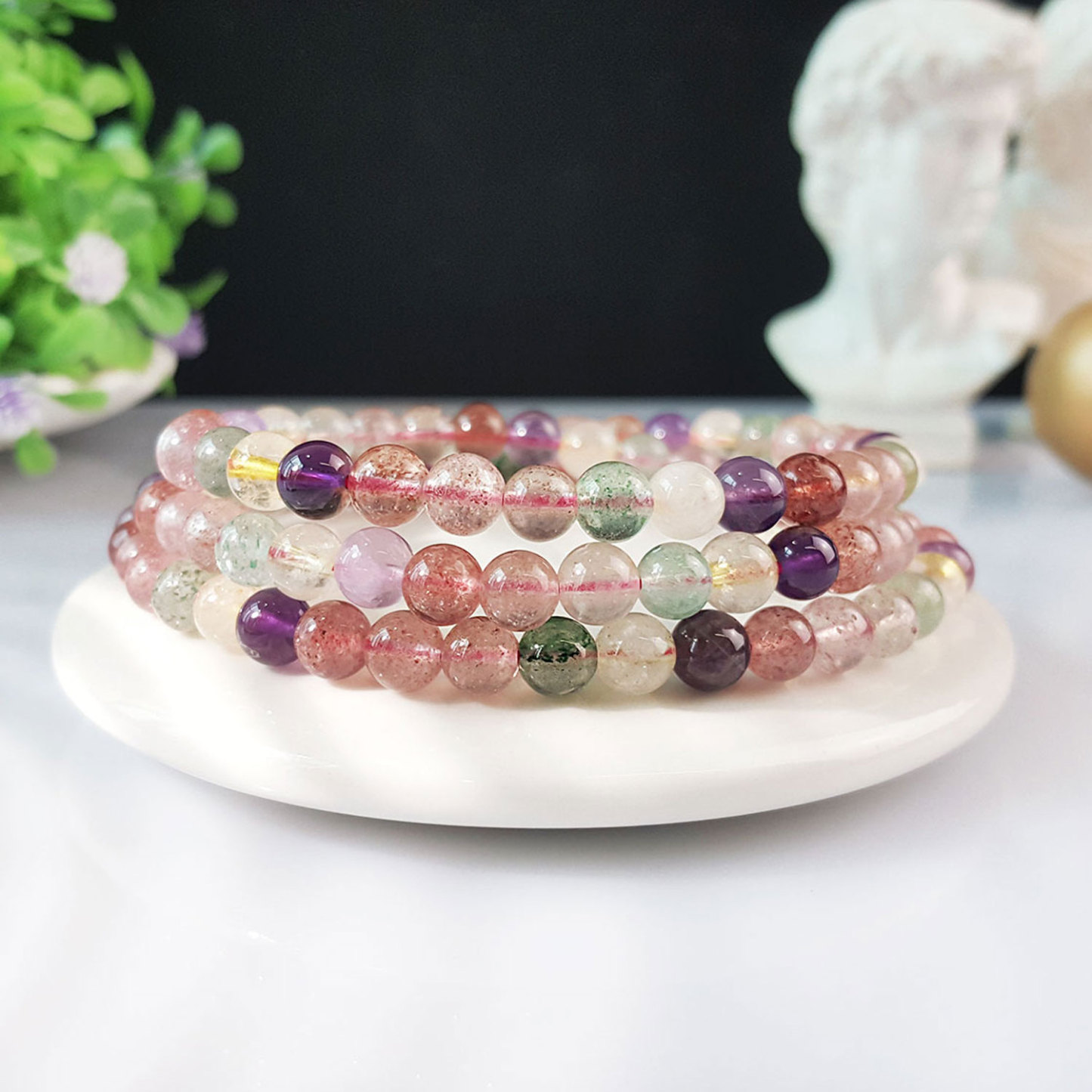 20 July - Mixed Crystal Long Bracelet
