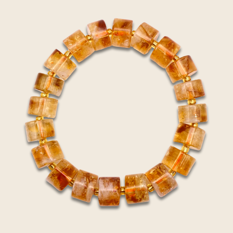 Citrine Stacked Bracelet