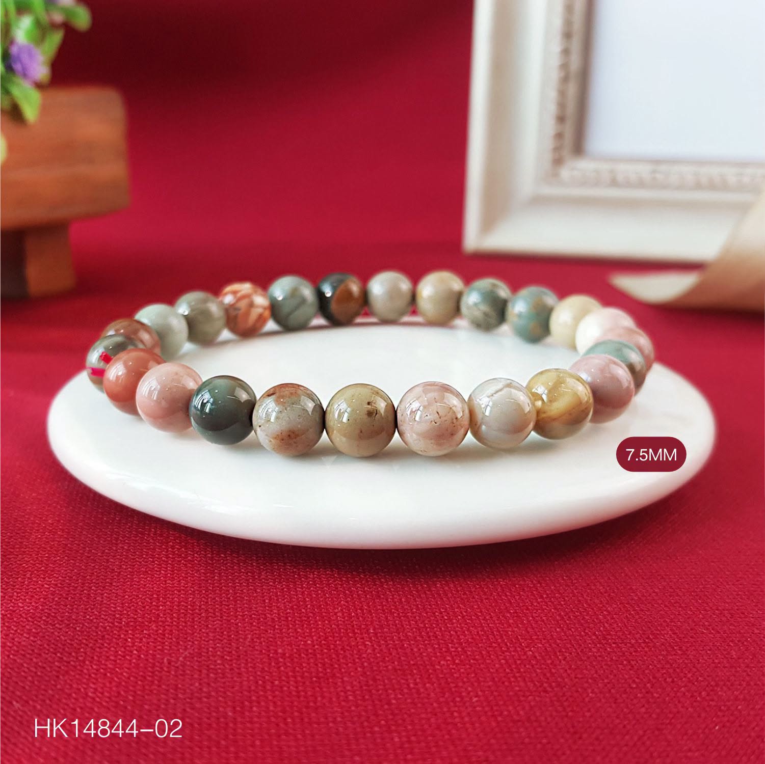 Alashan Agate Bracelet