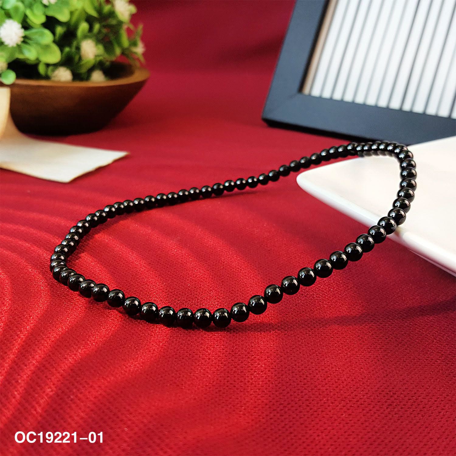 Black Tourmaline Anklet