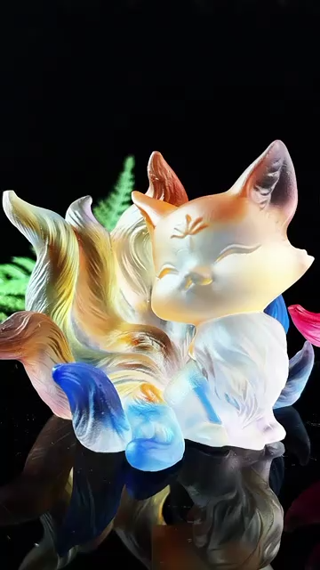 Colour Liu Li Nine Tail Fox