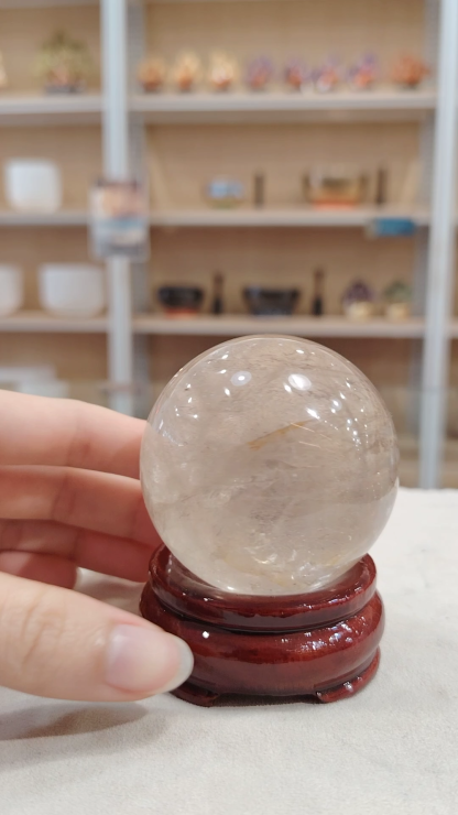 Smoky Citrine Ball 