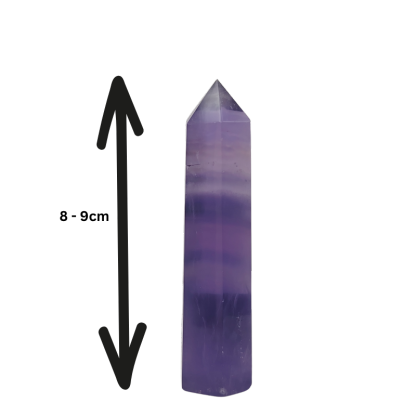 Purple Fluorite Point 