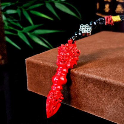16 Jun - Cinnabar Vajra Charm