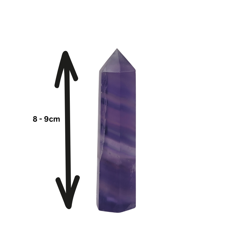 Purple Fluorite Point 