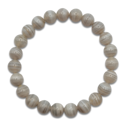 Gray Agate Bracelet