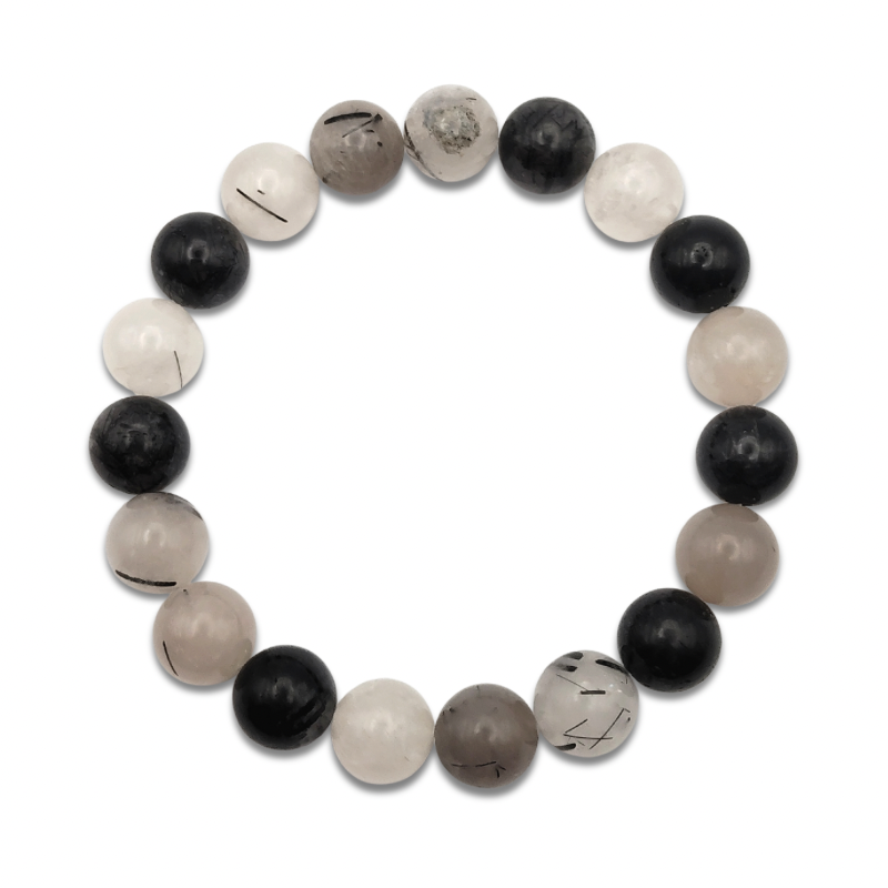 Black Rutilated Bracelet