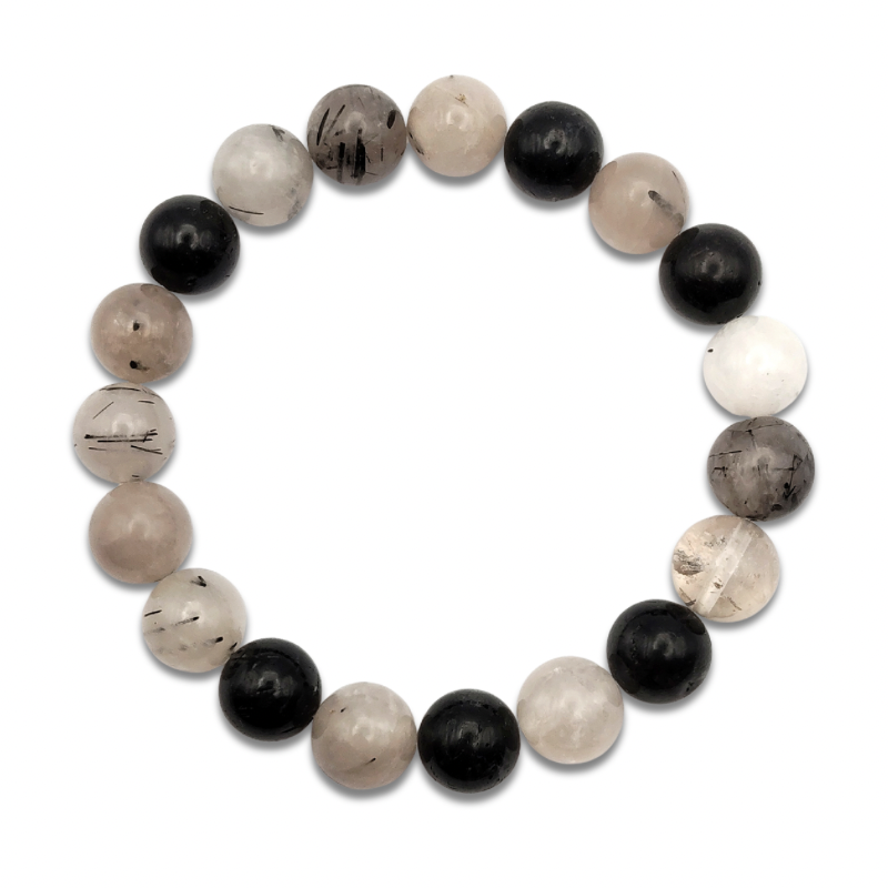 Black Rutilated Bracelet