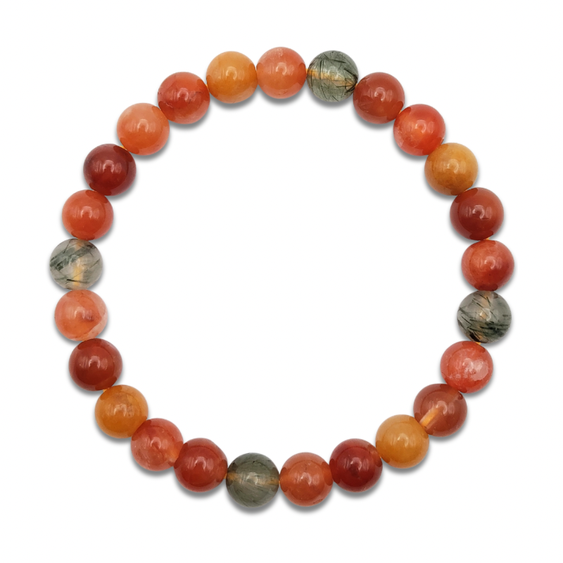 Mix Rutilated Bracelet