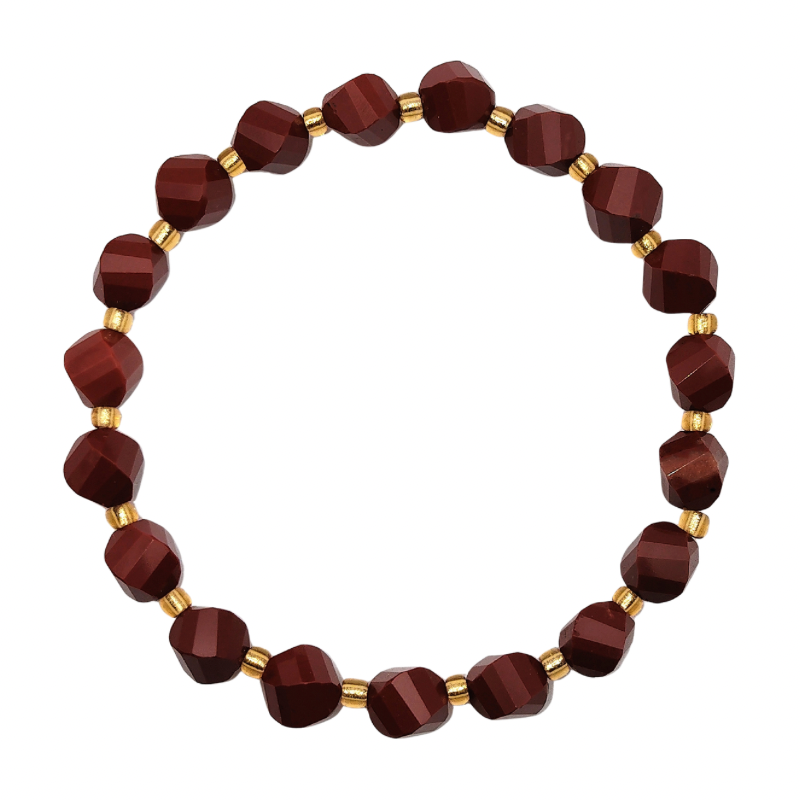 Red Jasper S Shape Bracelet