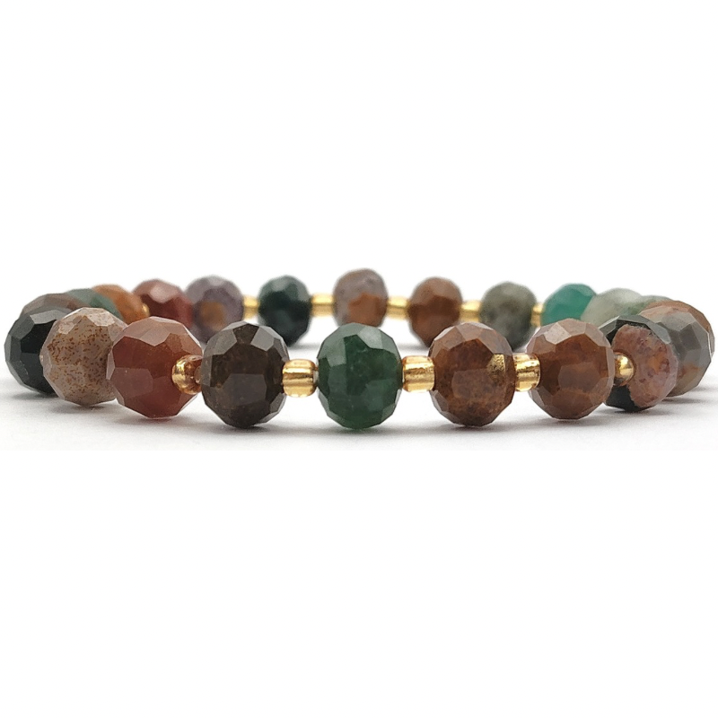 Ocean Jasper Stacked Cutting Bracelet