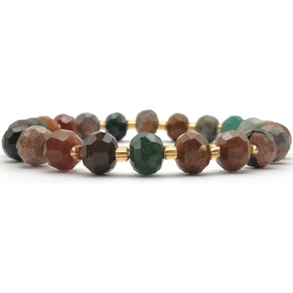 Ocean Jasper Stacked Cutting Bracelet