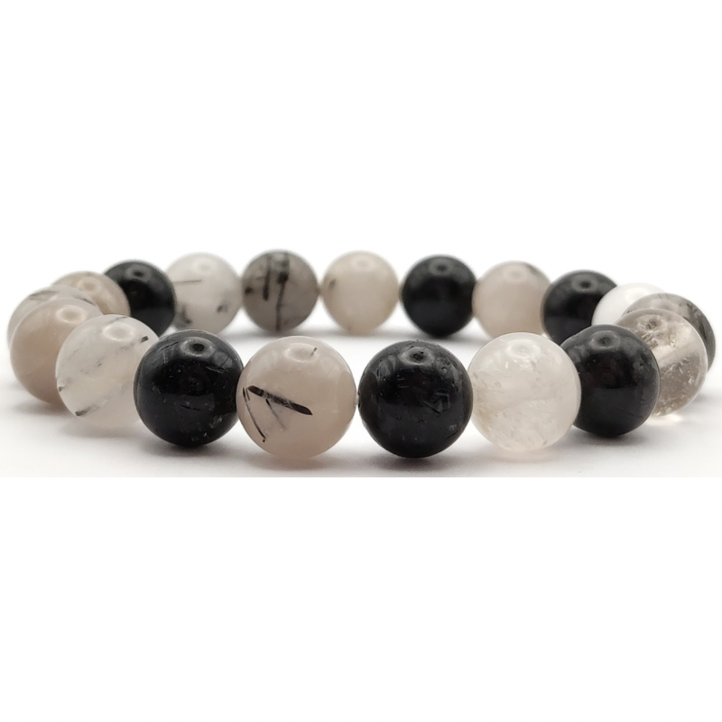 Black Rutilated Bracelet