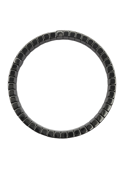 Hermatite Rectangle Flat Bracelet