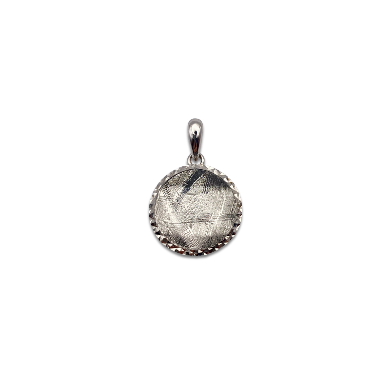 GIBEON METEORITE PENDANT WITH CUTTING FRAME