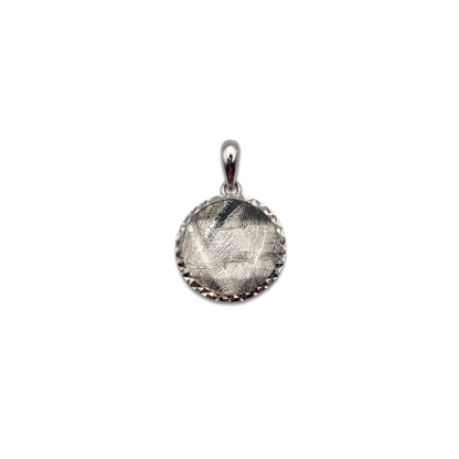 GIBEON METEORITE PENDANT WITH CUTTING FRAME