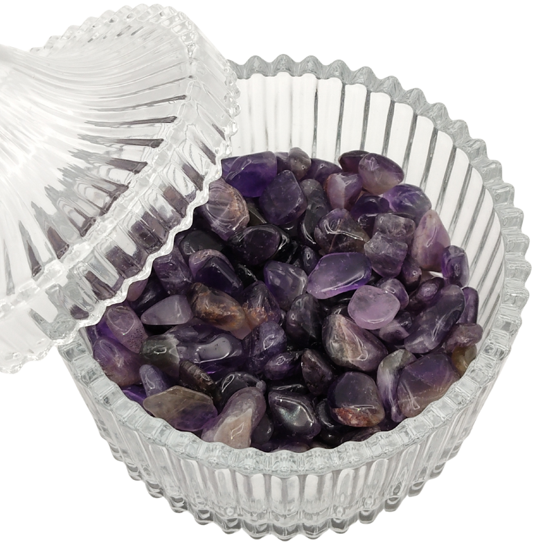 Crystal Canister + Amethyst Chip