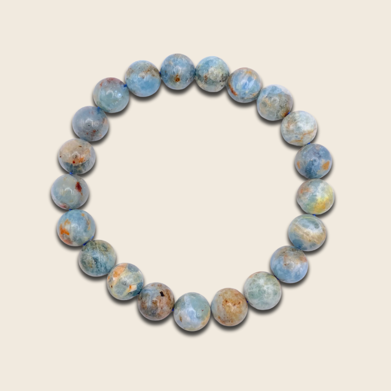 Caramel Aquamarine Bracelet
