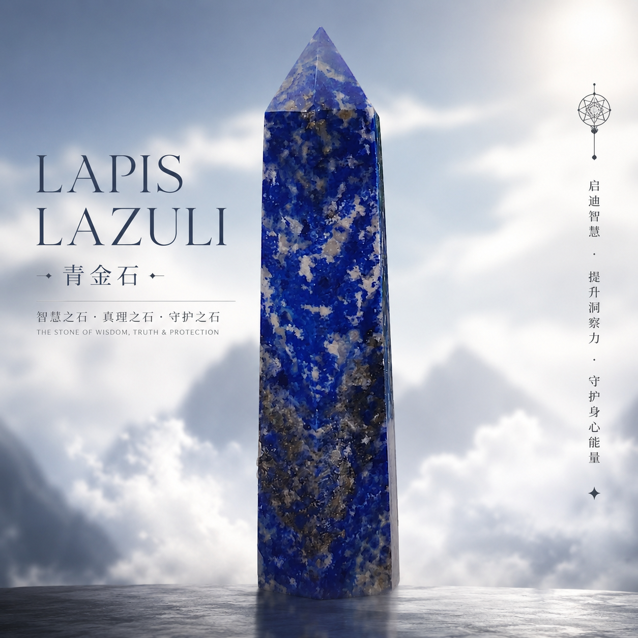 Lapis Lazuli Point - 0.05Kgs