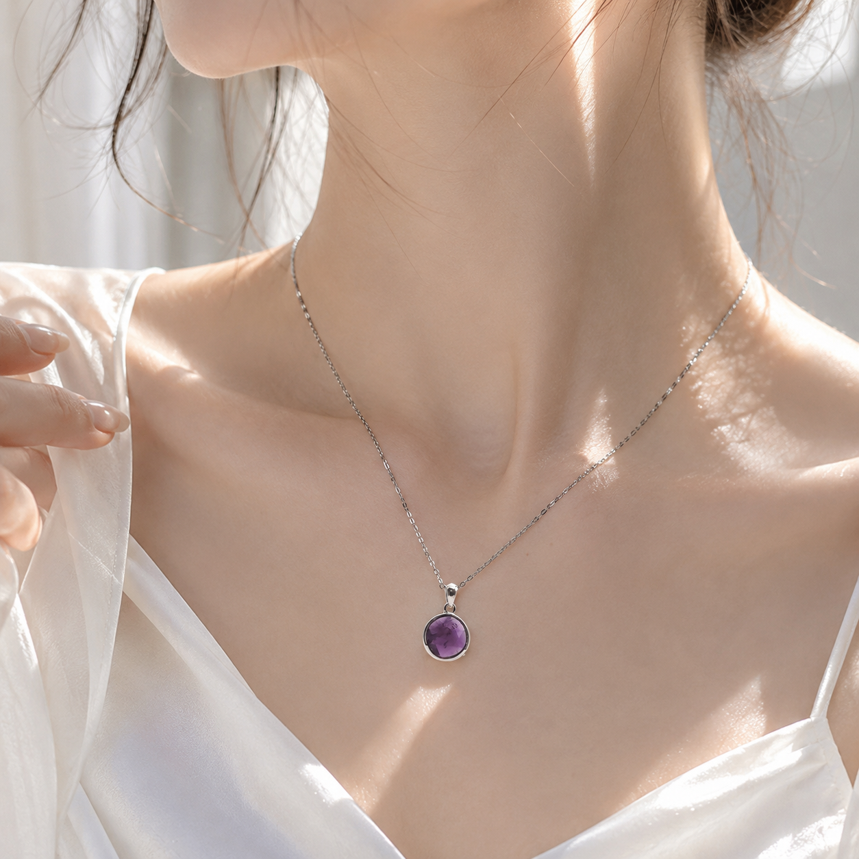 Crystal David Star Pendant