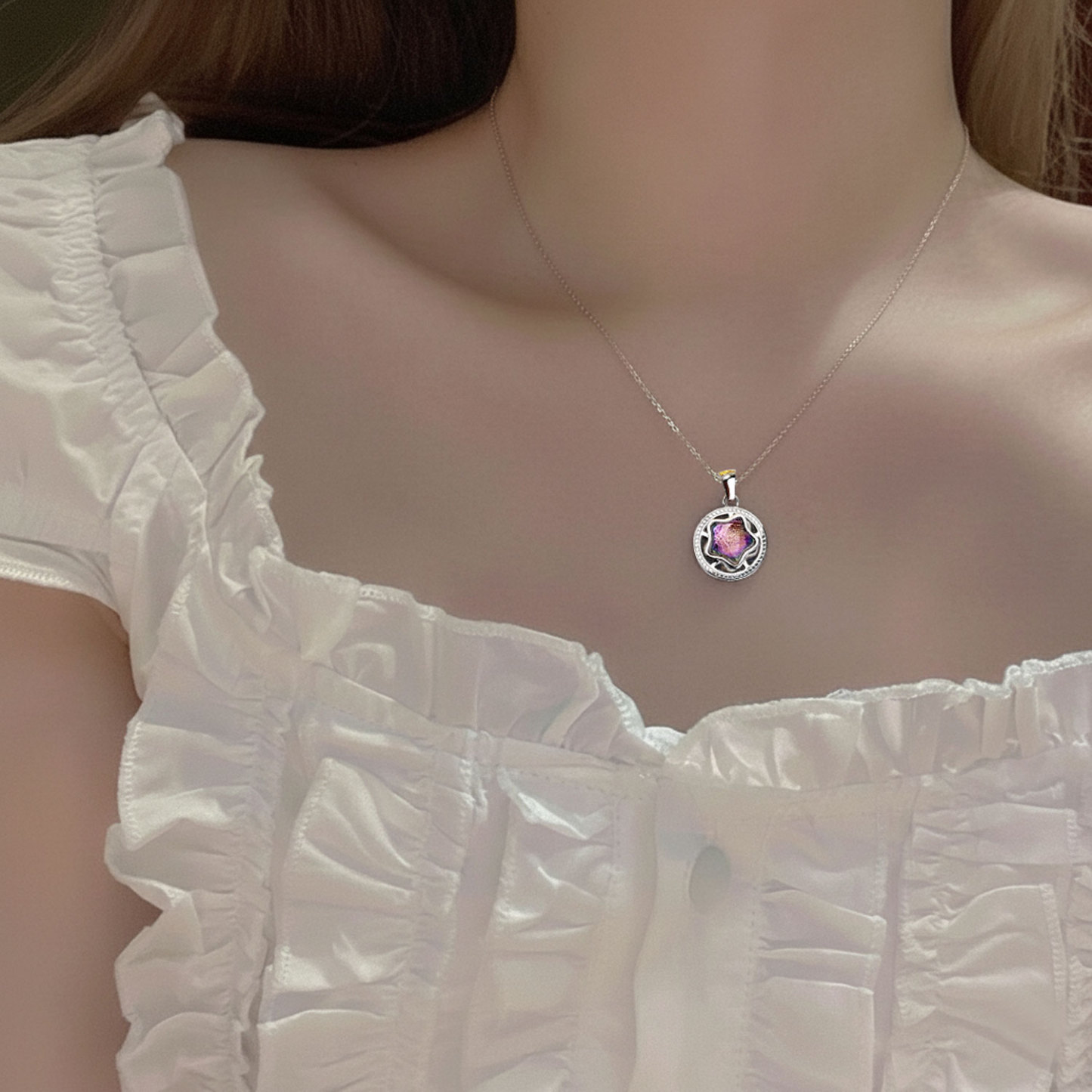 10mm Meteorite Star Pendant