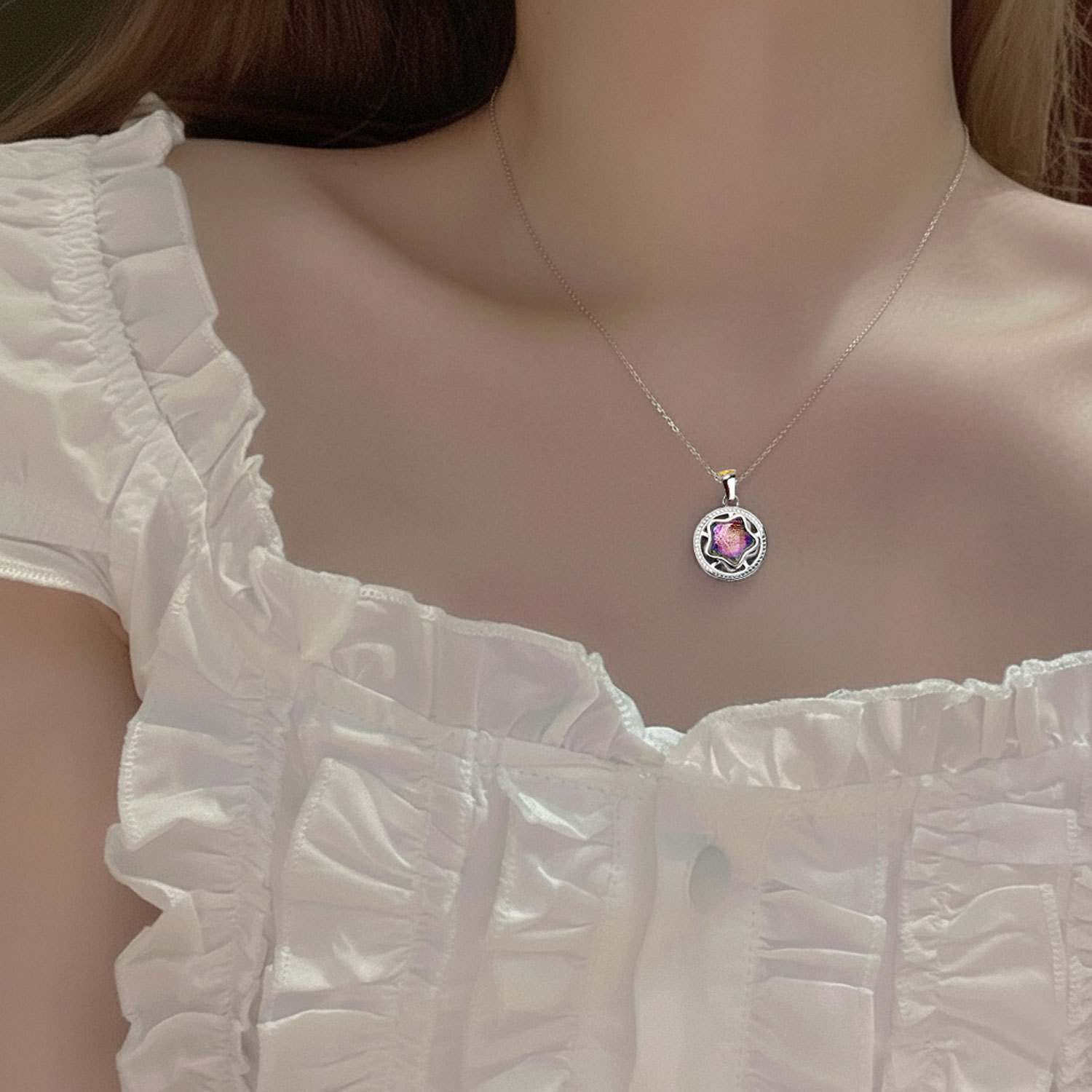 10mm Meteorite Star Pendant