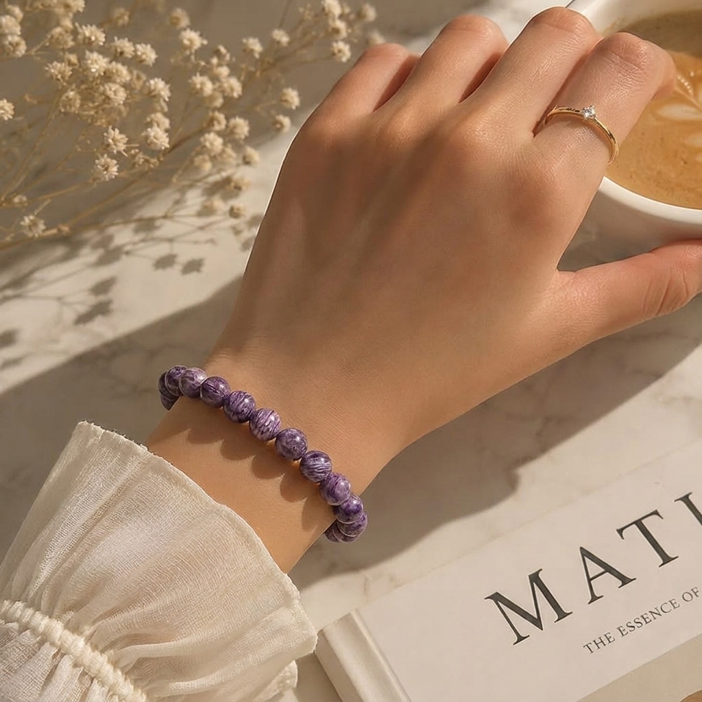 High Grade Charoite Bracelet