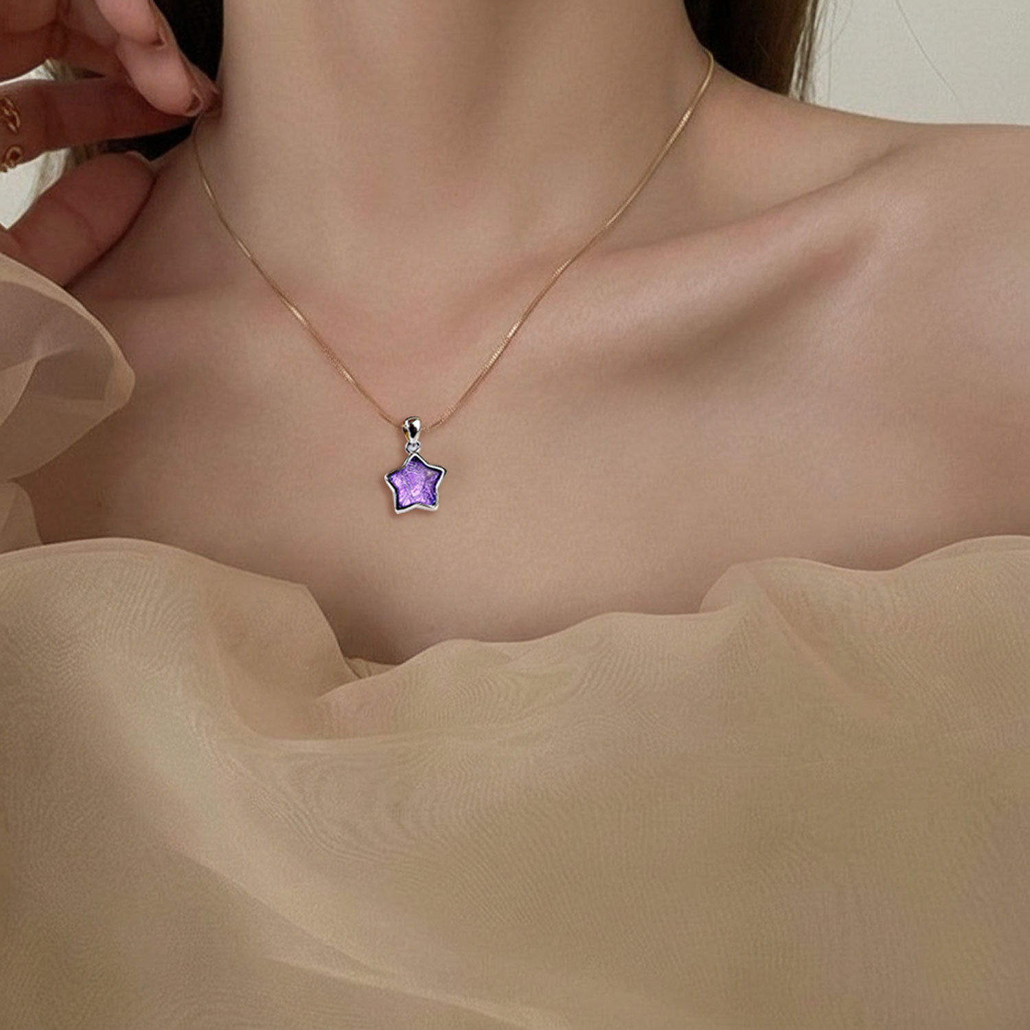 Meteorite Star Pendant