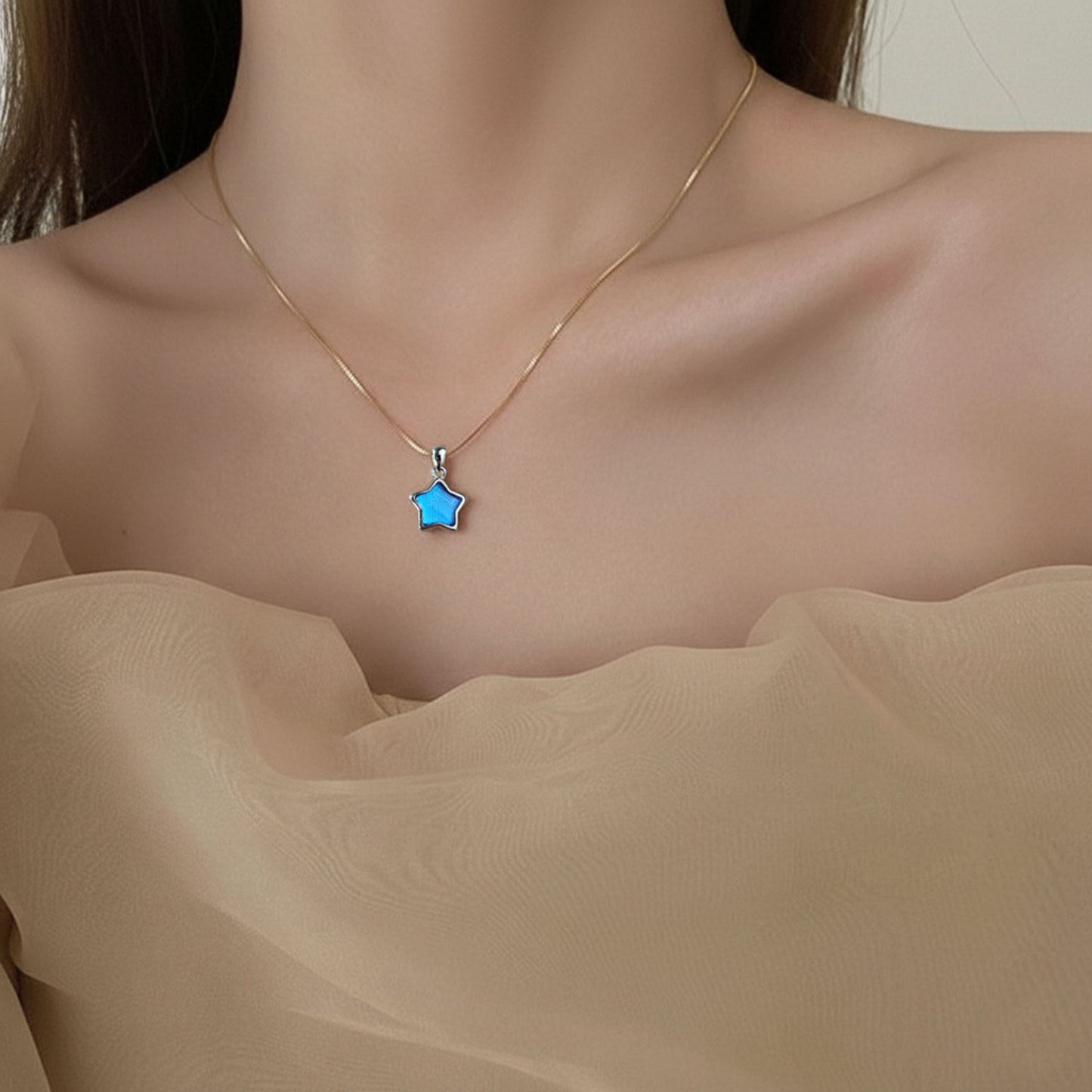 Meteorite Star Pendant