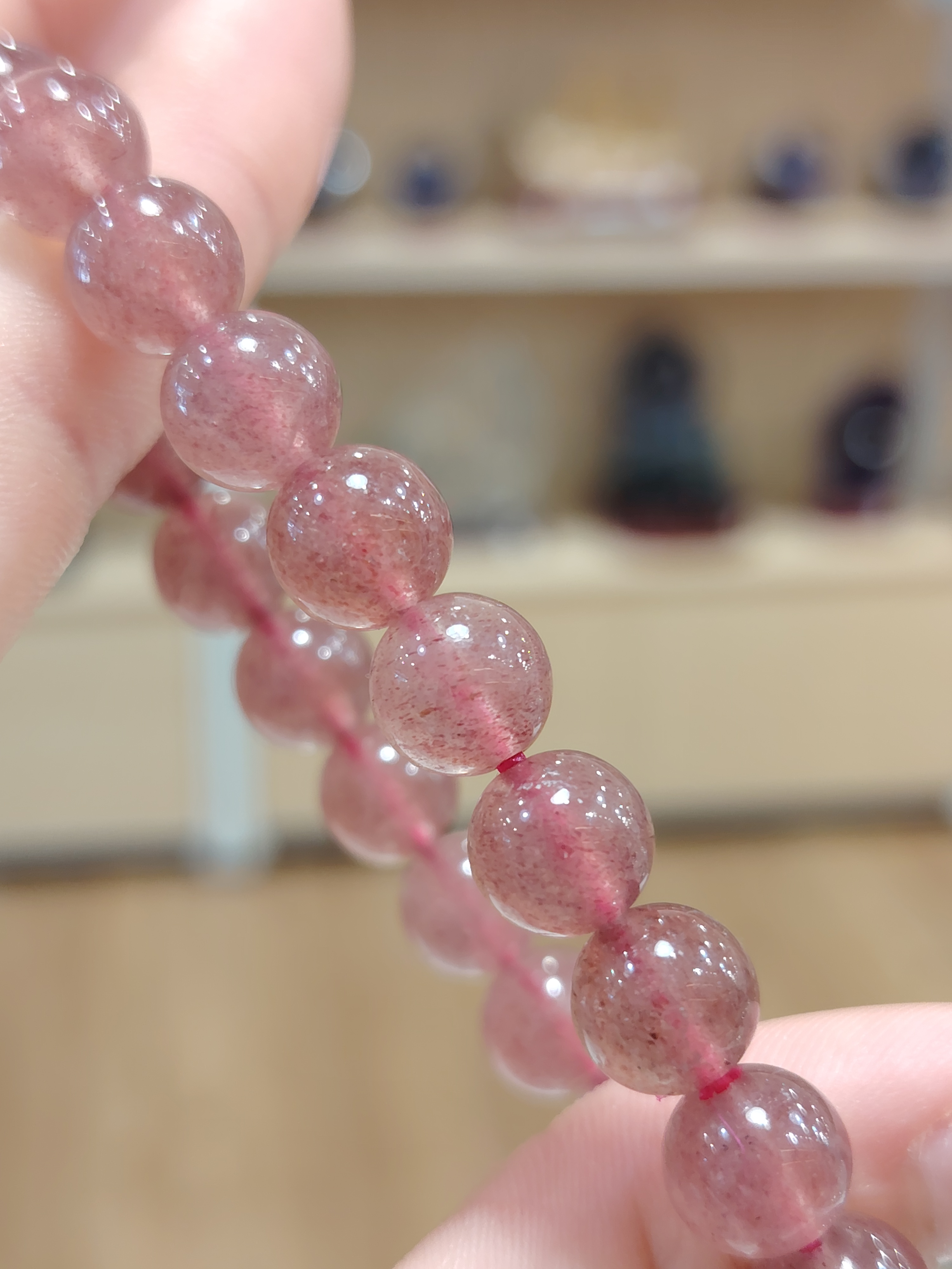 Strawberry Stone with Hulu Design Bracelet