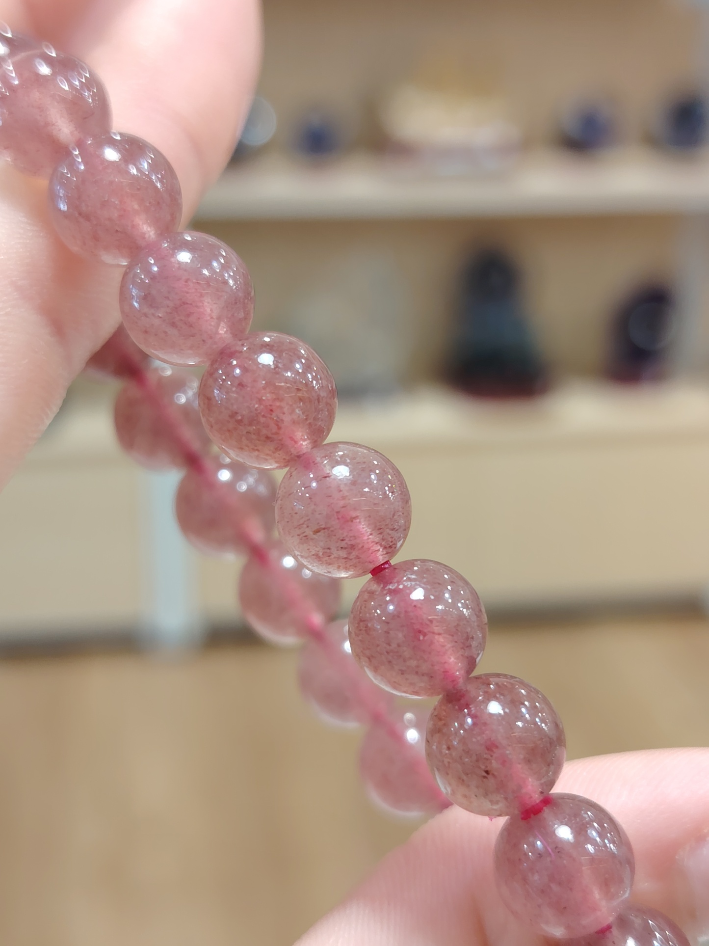 Strawberry Stone with Hulu Design Bracelet