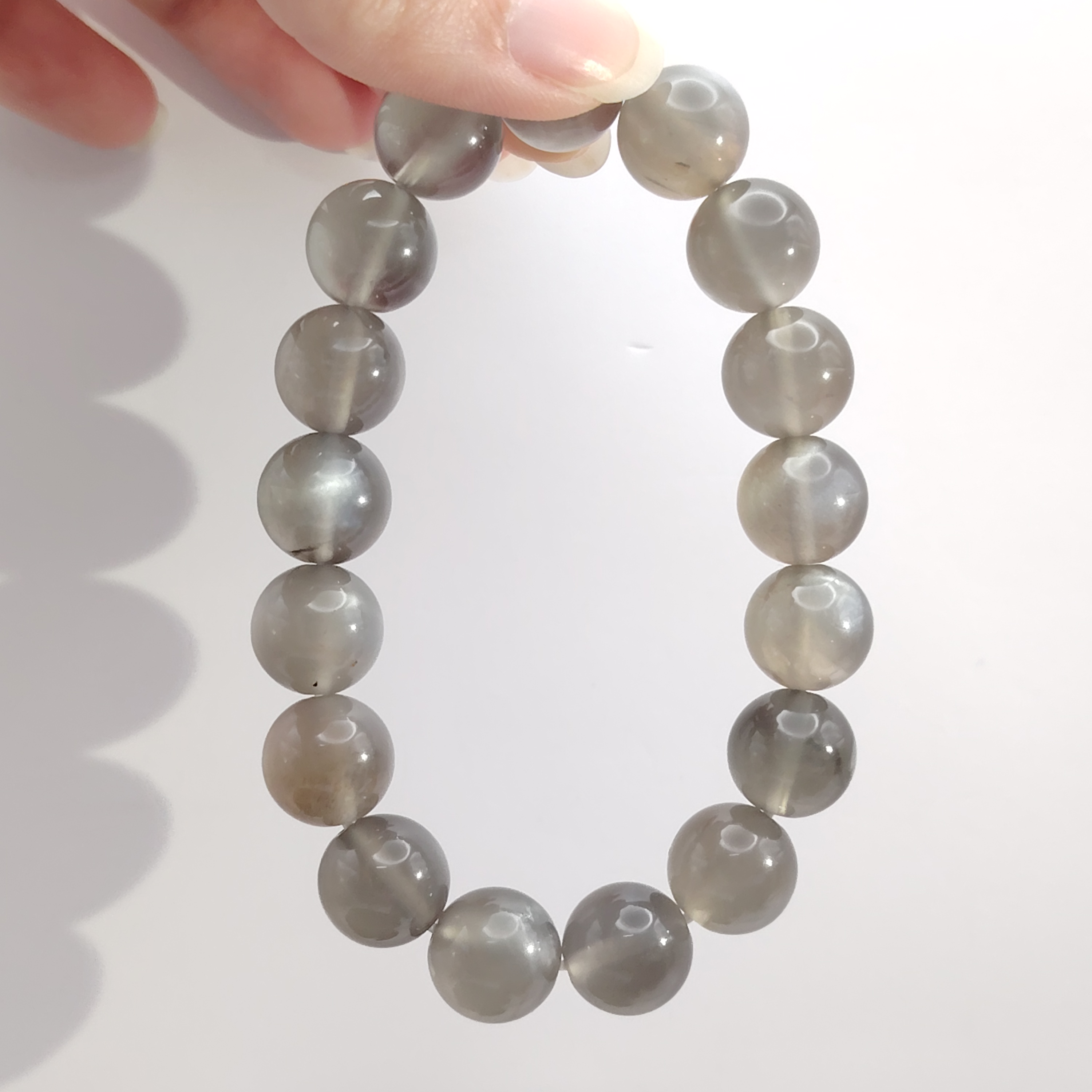 Grey Moonstone Bracelet