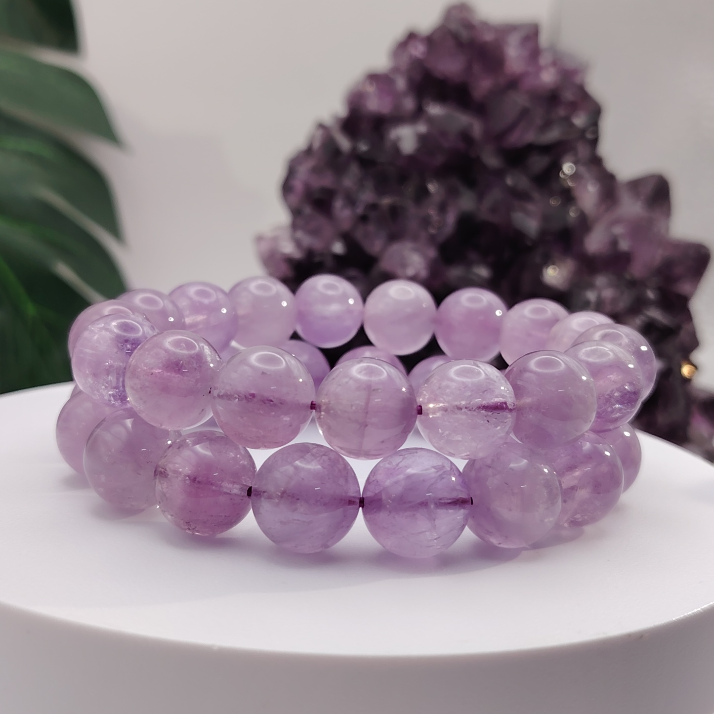 Lavender Amethyst Bracelet