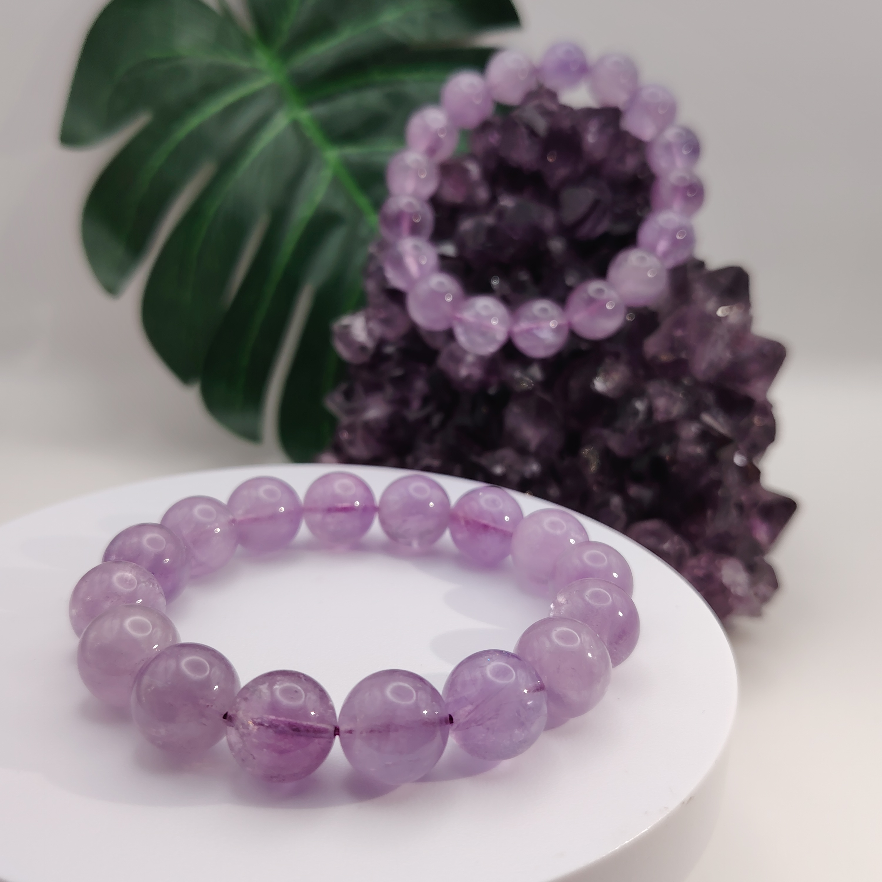 Lavender Amethyst Bracelet